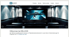 Desktop Screenshot of deluxx.com
