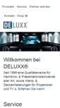 Mobile Screenshot of deluxx.com